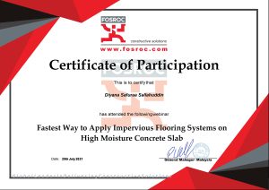 Unity repair and remedy Certification